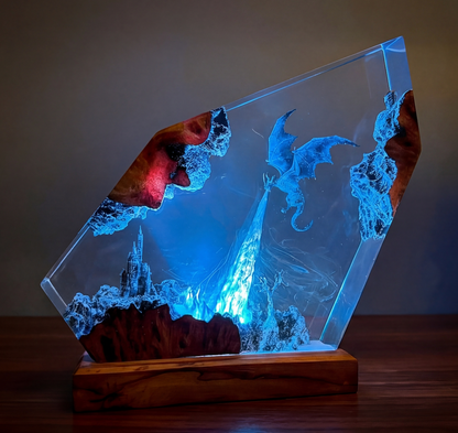 The AetherGlow™ Handmade Lamp