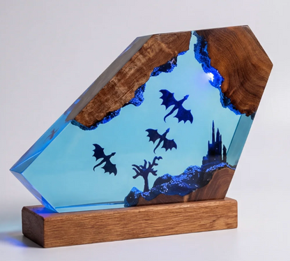 The AetherGlow™ Handmade Lamp